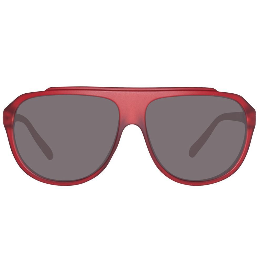 Benetton Rote Injektionssonnenbrille