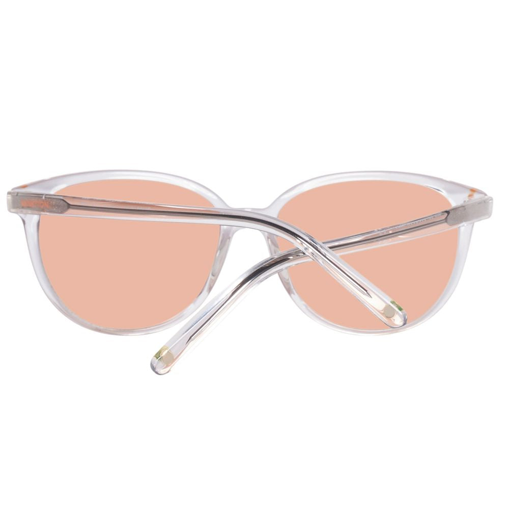 Benetton Blaue Plastiksonnenbrille