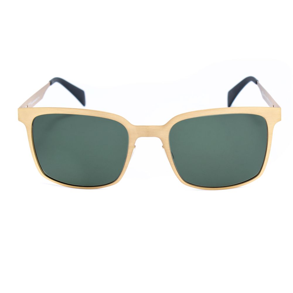 Italia Independent Goldene Metall-Sonnenbrille
