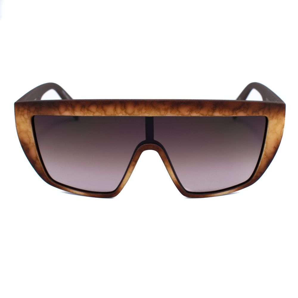 Italia Independent Braune Acetat-Sonnenbrille