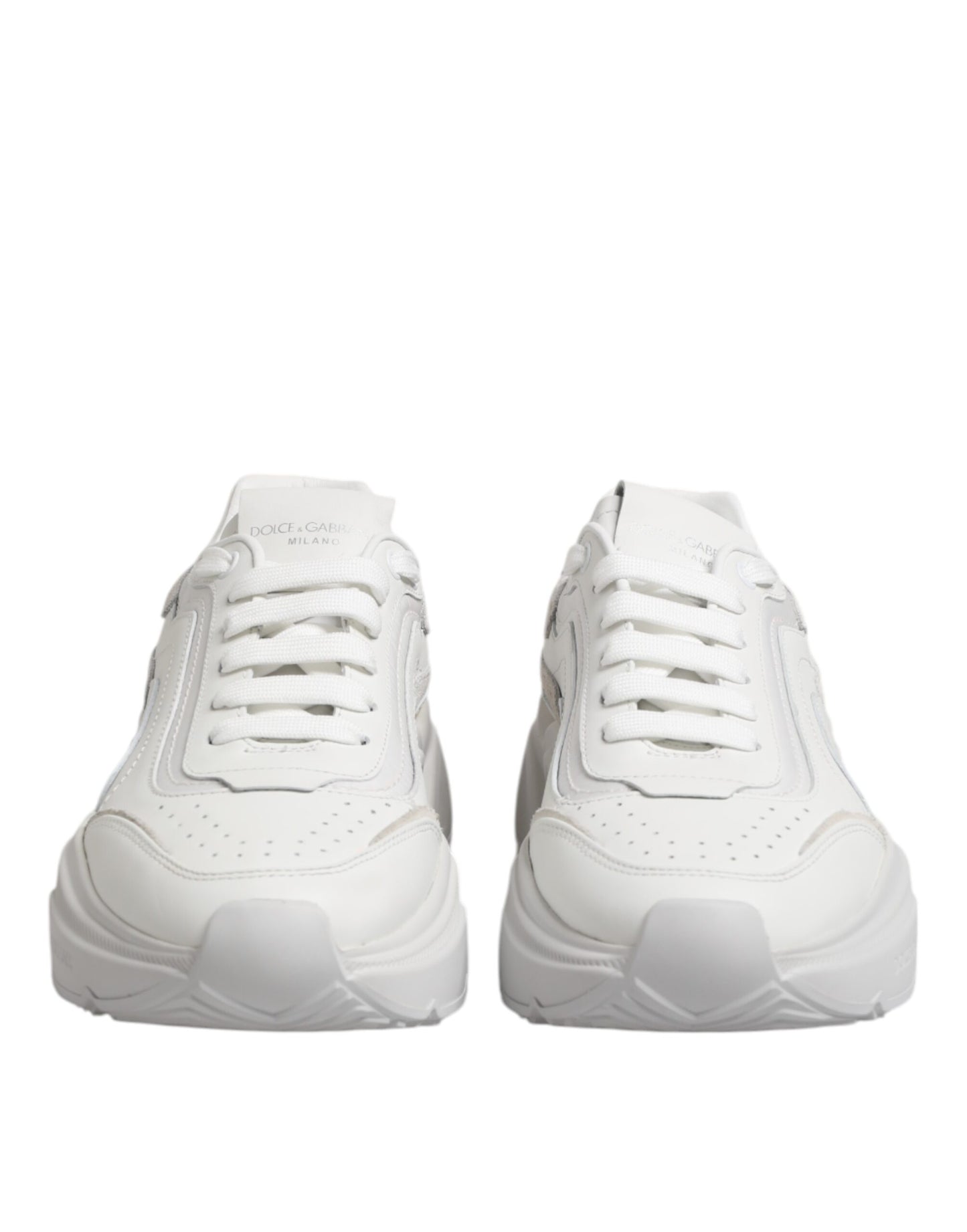 Dolce & Gabbana Weiß Daymaster Low Top Herren Turnschuhe Schuhe