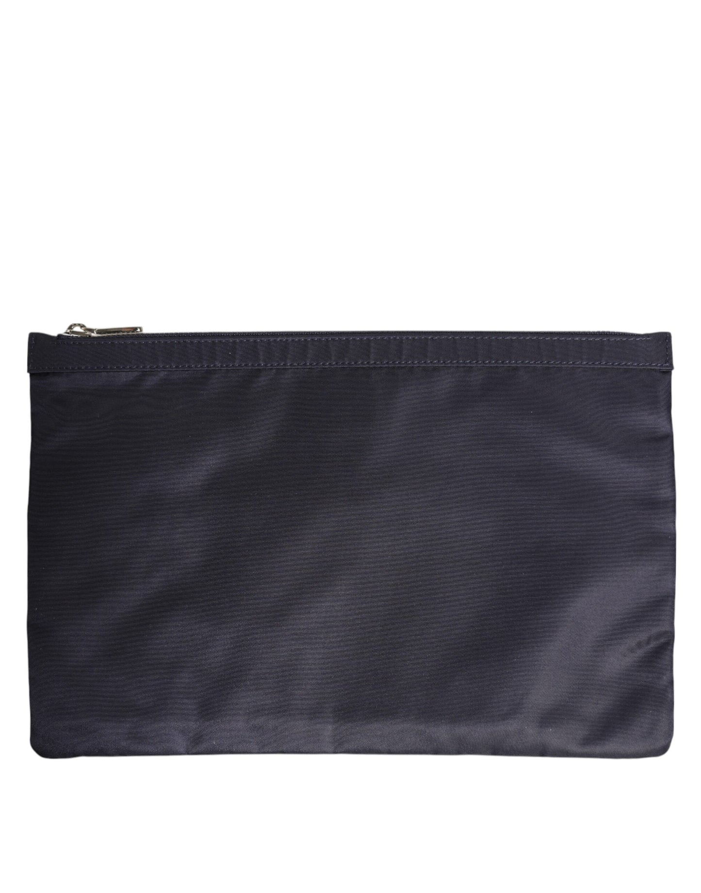 Dolce & Gabbana Blaue DG Logo Patch verschönerte Tasche Clutch Men Borse Tasche