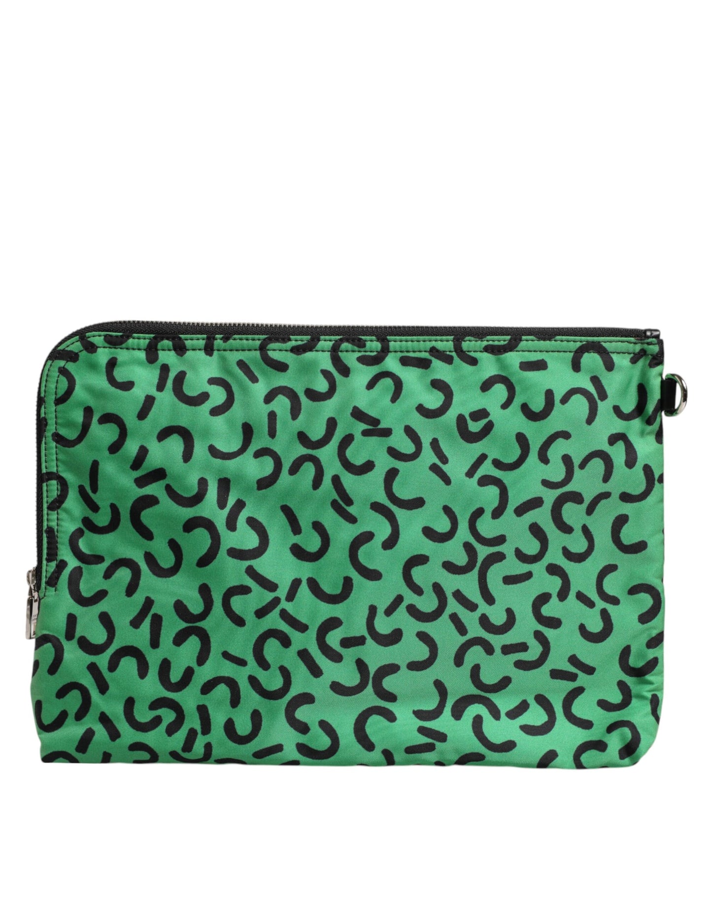 Dolce & Gabbana Multicolor gedruckt Nylon Logo Plaque Männer Clutch Pouch Tasche
