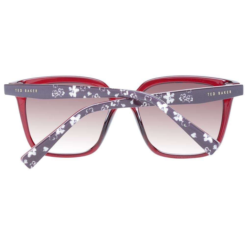 Ted Baker Rote Frauen-Sonnenbrille
