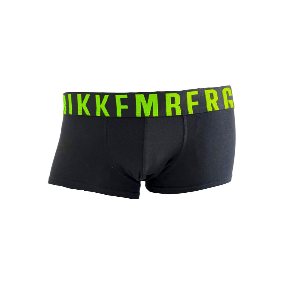 Bikkembergs Schwarz Baumwolle Männer Boxer