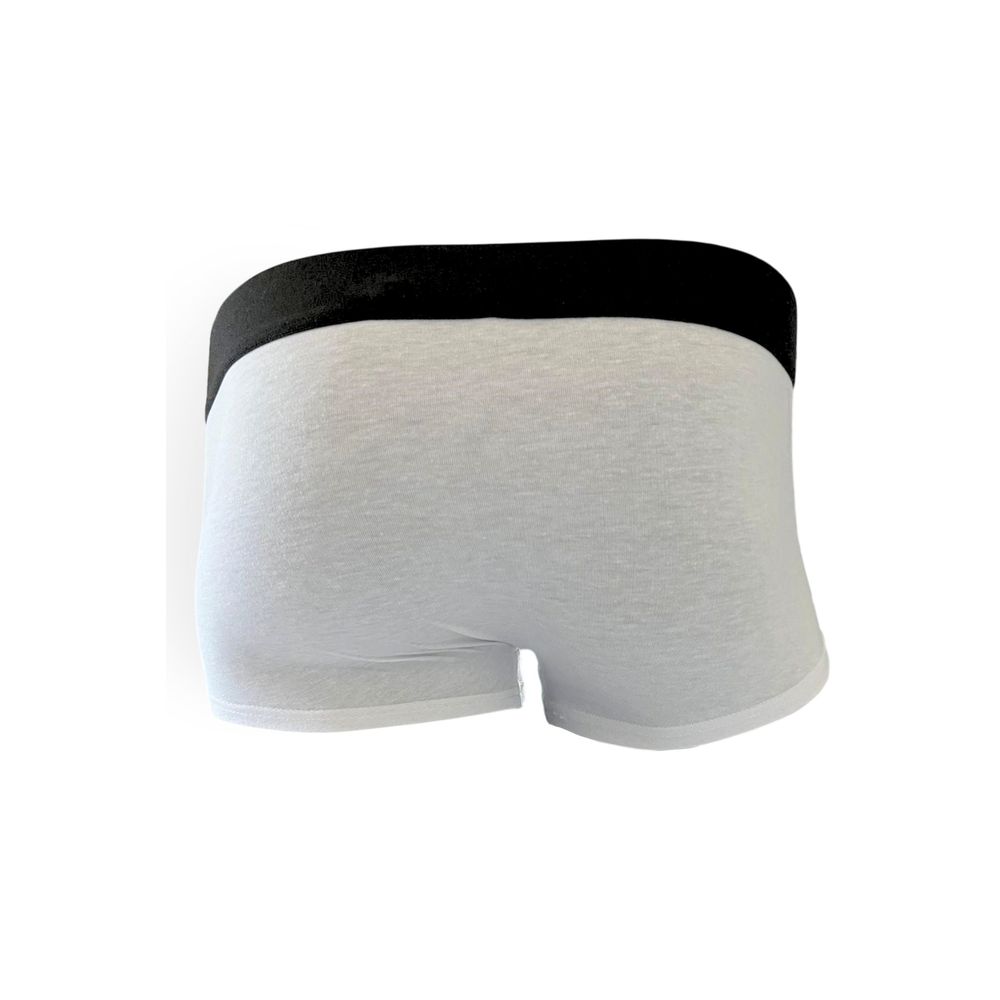 Bikkembergs Herren Boxer aus weißer Baumwolle