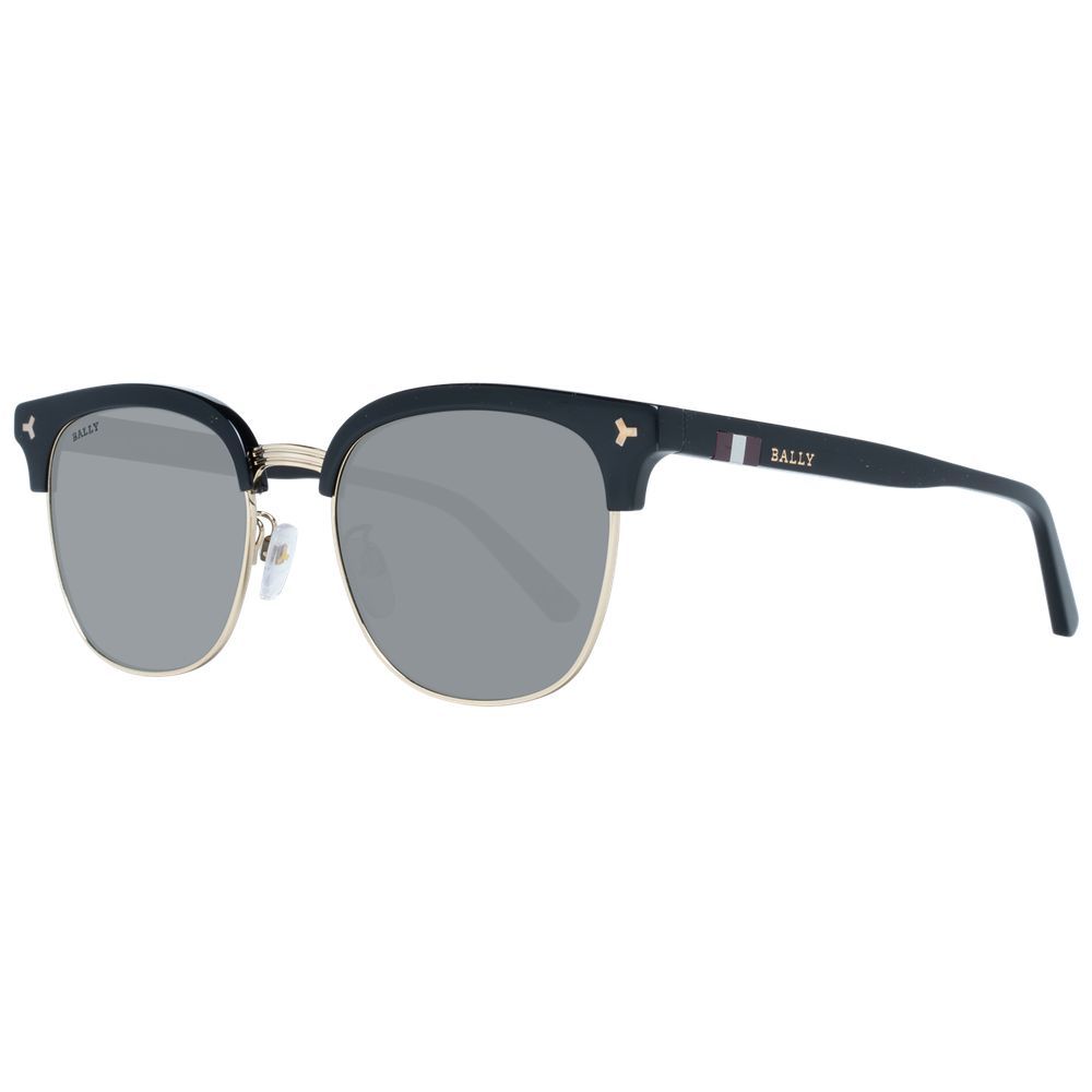 Bally Schwarze Metall-Sonnenbrille