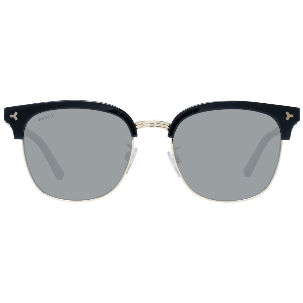 Bally Schwarze Metall-Sonnenbrille