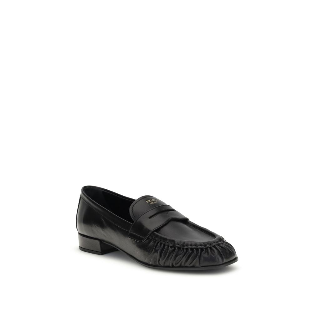 Prada Leder-Halbschuhe