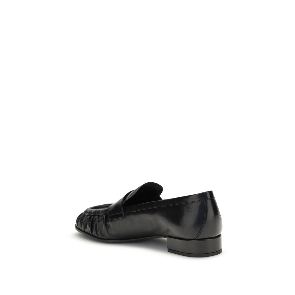 Prada Leder-Halbschuhe
