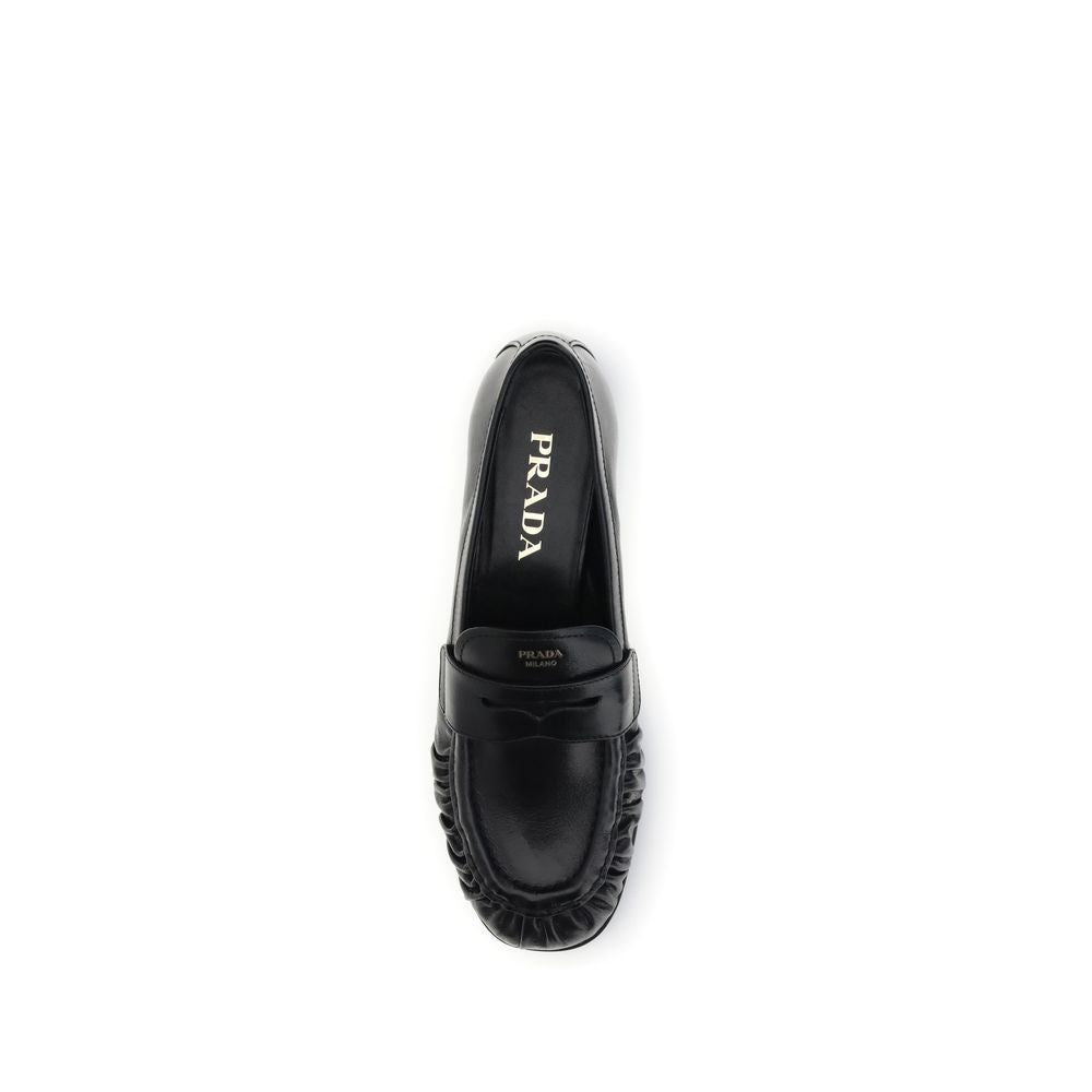 Prada Leder-Halbschuhe