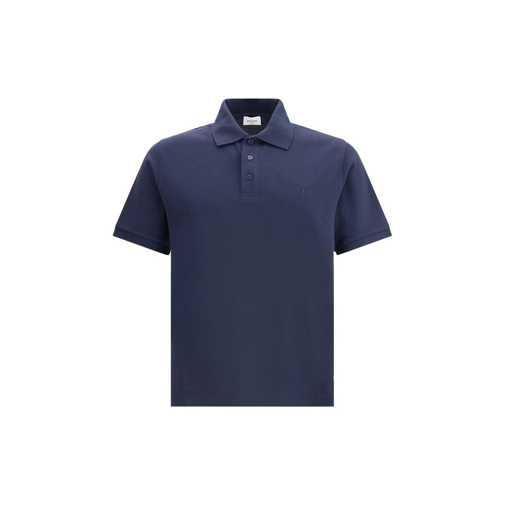 Saint Laurent Cassandre Poloshirt aus Baumwolle