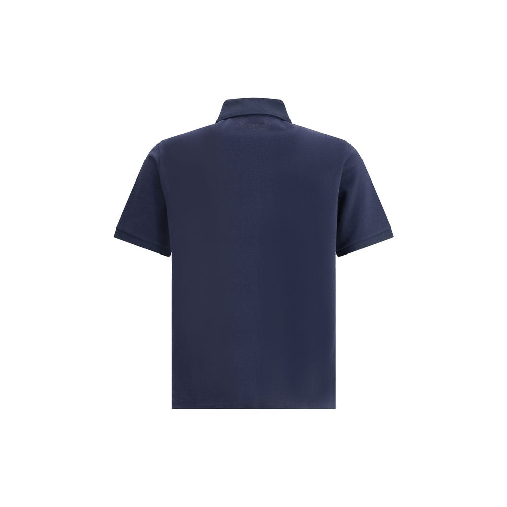 Saint Laurent Cassandre Poloshirt aus Baumwolle