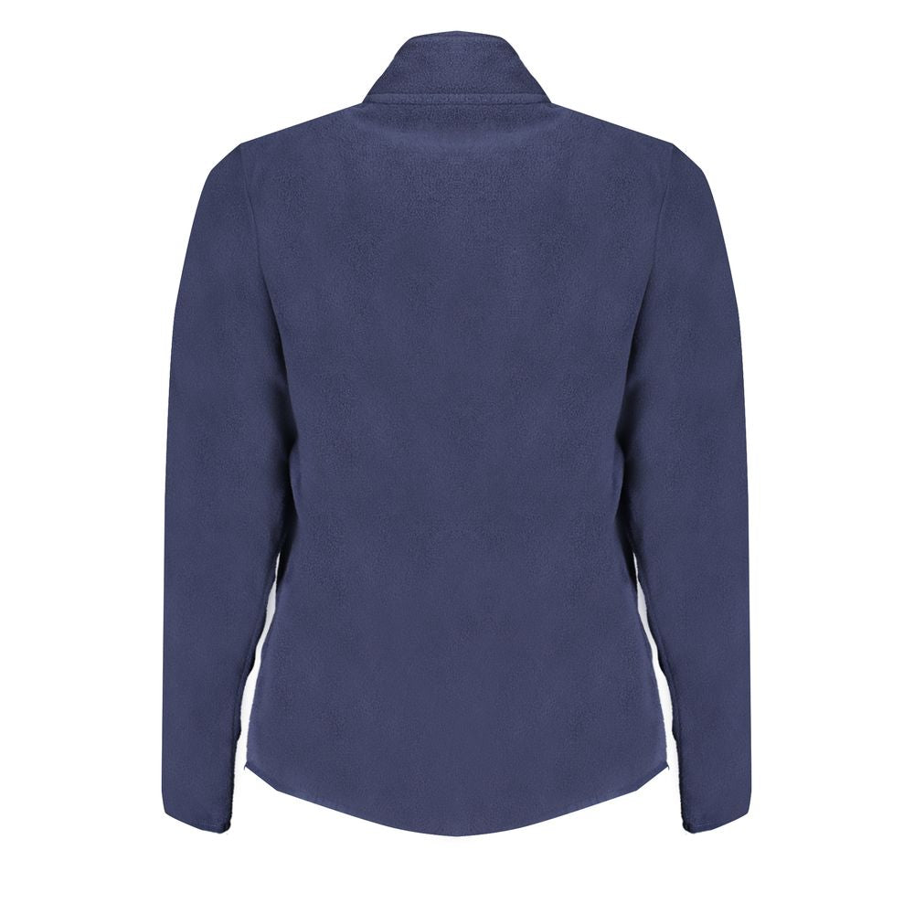 Norway 1963 Blauer Polyester Pullover für Frauen