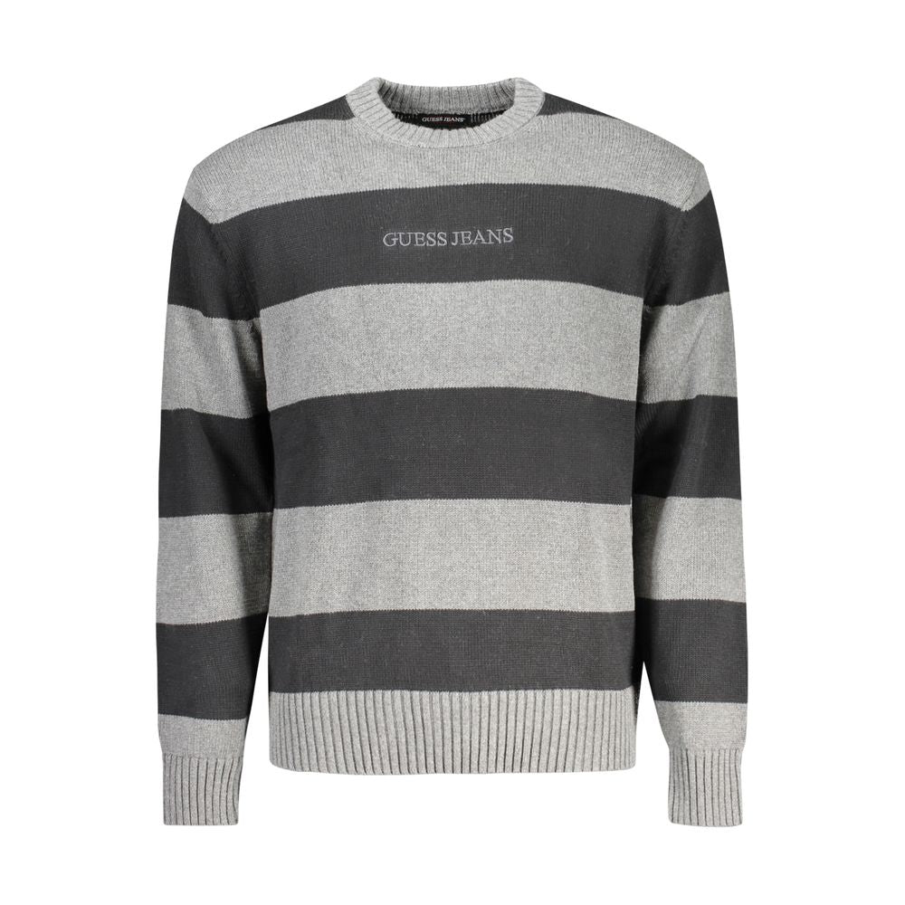 Guess Jeans Grauer Baumwollpullover