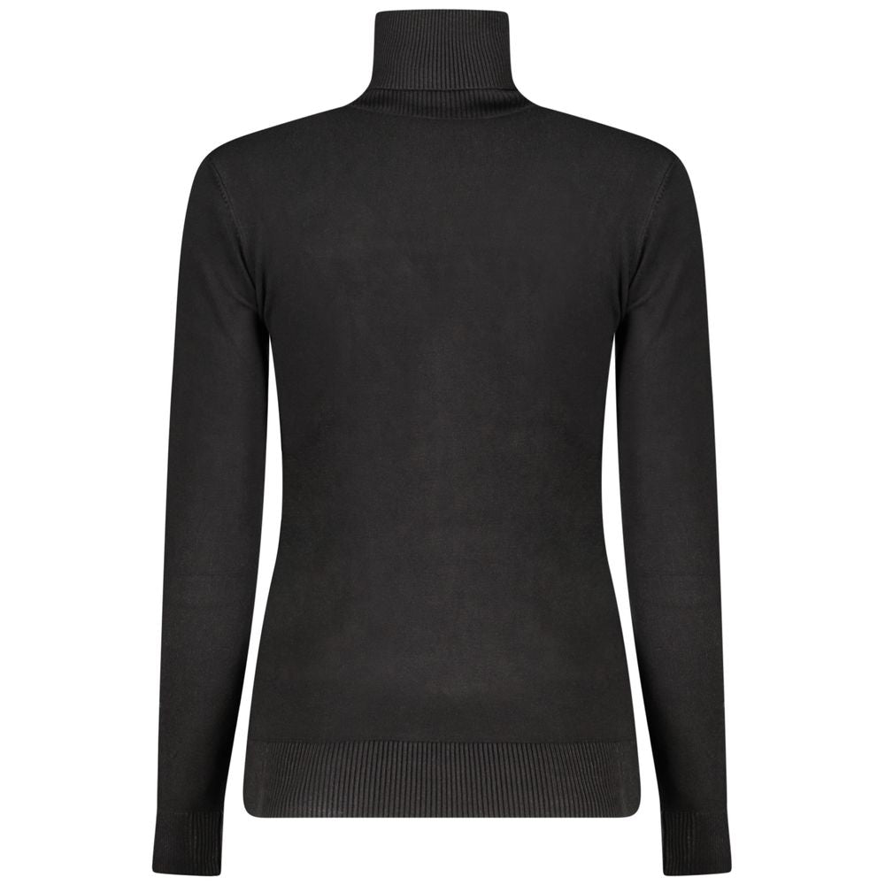 Guess Jeans Schwarzer Viskose Pullover für Frauen