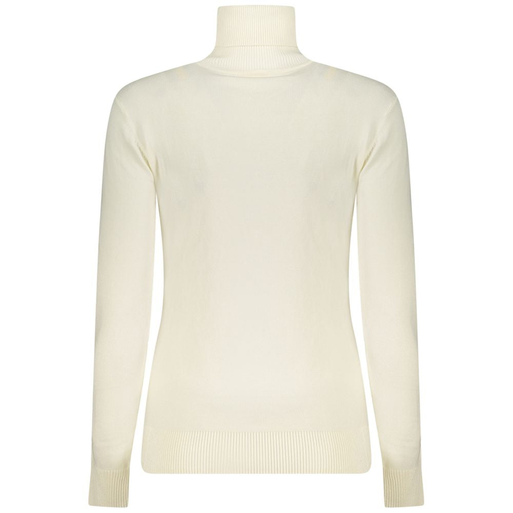Guess Jeans Weißer Viskose Pullover für Frauen