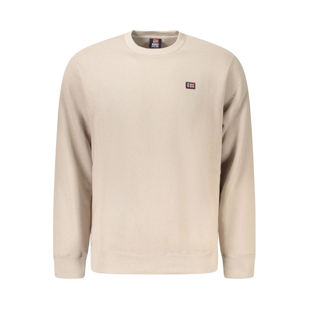Norway 1963 Beige Baumwolle Männer Pullover