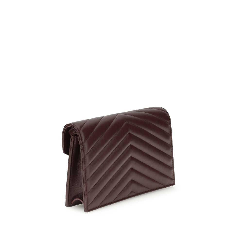 Saint Laurent Brieftasche mit Schulterriemen