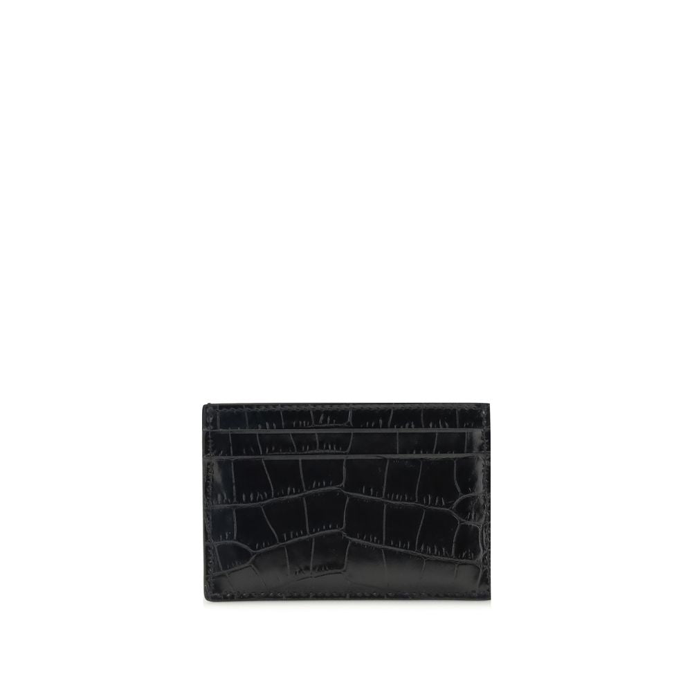 Tom Ford Kroko-Druck Kartenhalter