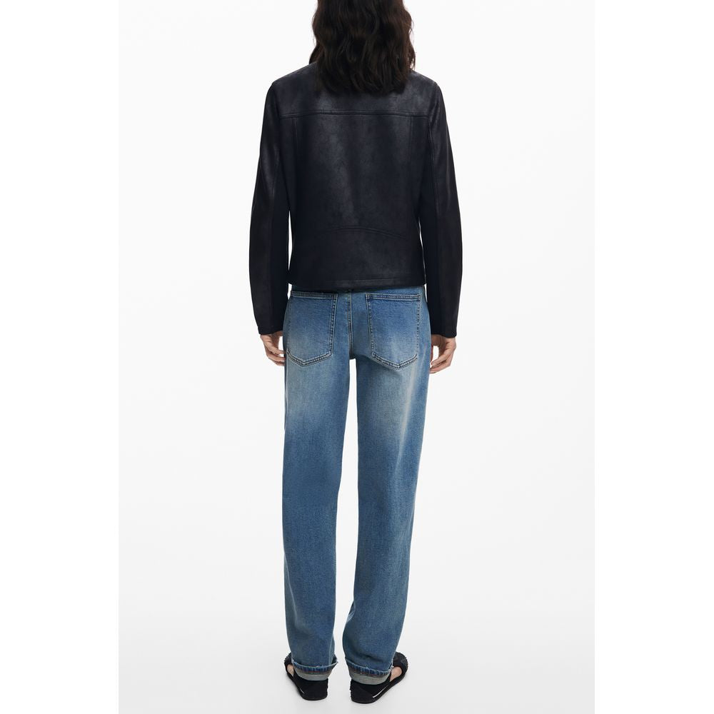 Desigual Schwarze Polyester Damen Jacke