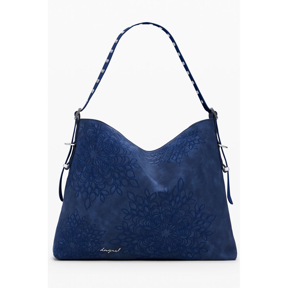 Desigual Blau Polyethylen Frauen Handtasche