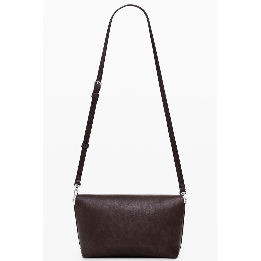 Desigual Braun Polyethylen Frauen Handtasche