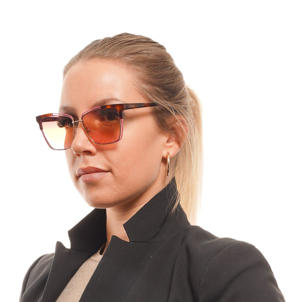 Emilio Pucci Braun Frauen Sonnenbrille