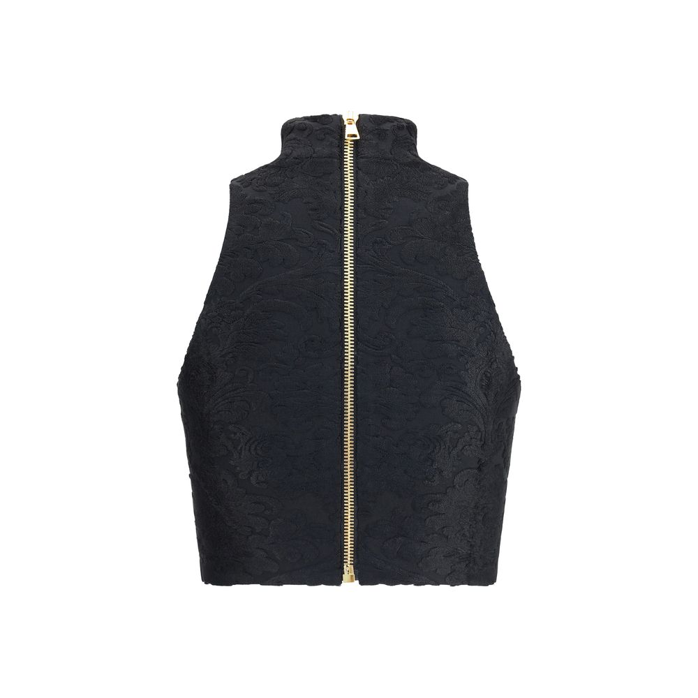 Balmain Barockes Crop Top