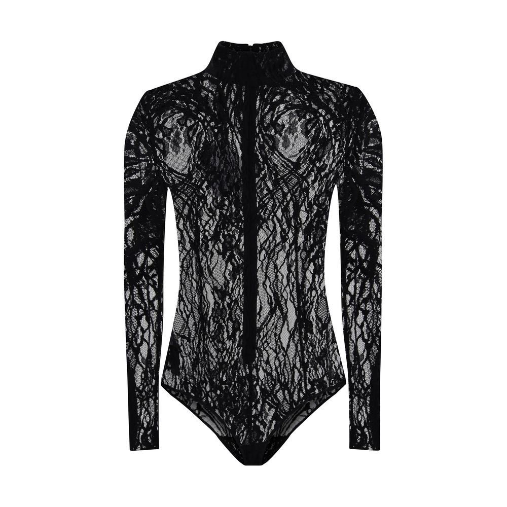 Balmain Spitzen-Bodysuit