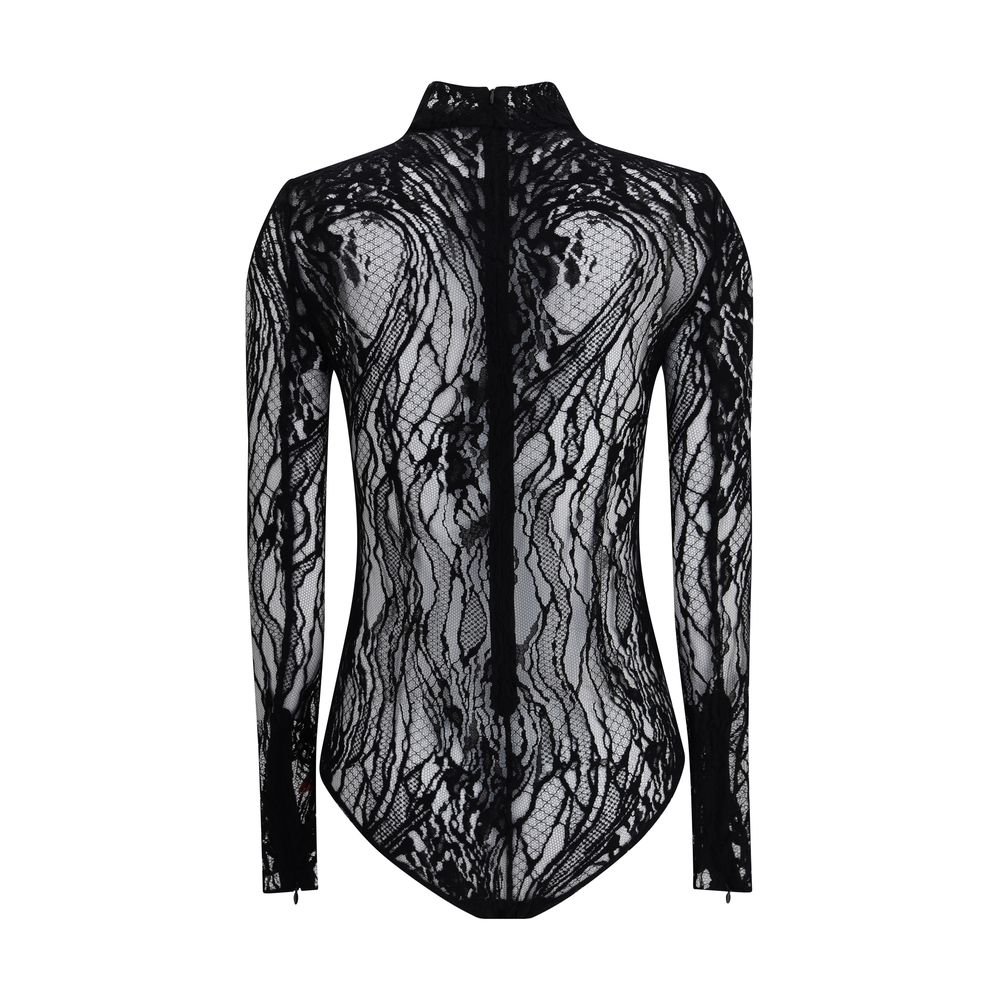 Balmain Spitzen-Bodysuit