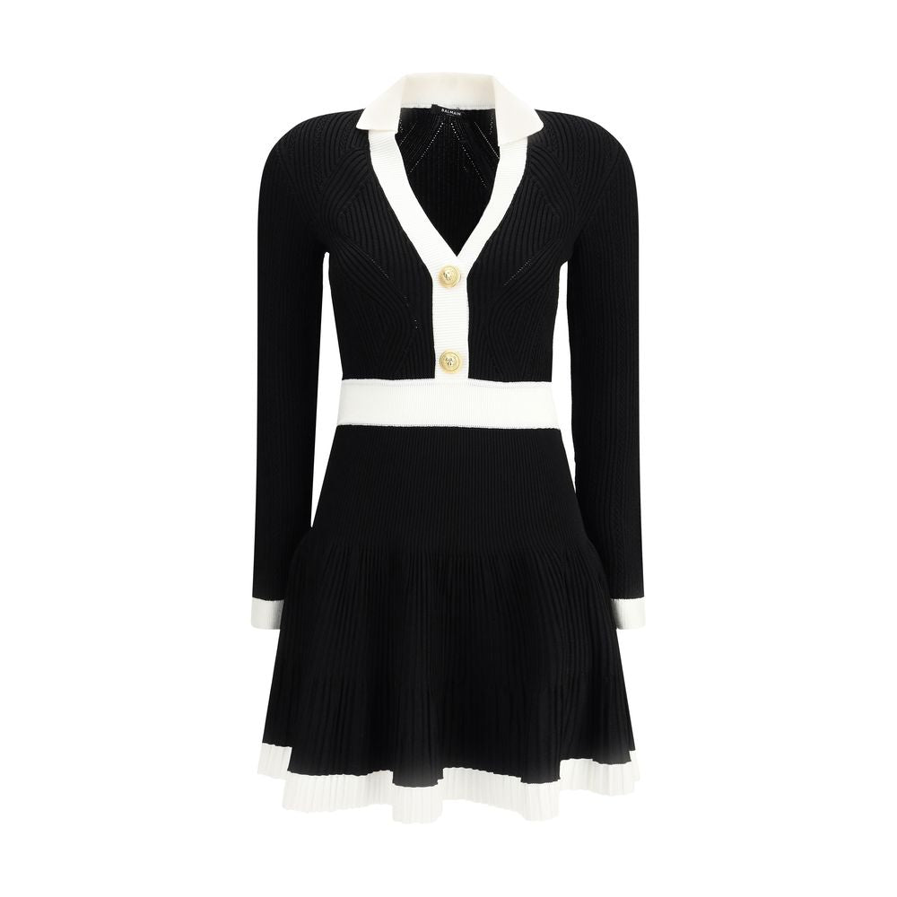 Balmain Kurzes Strickkleid
