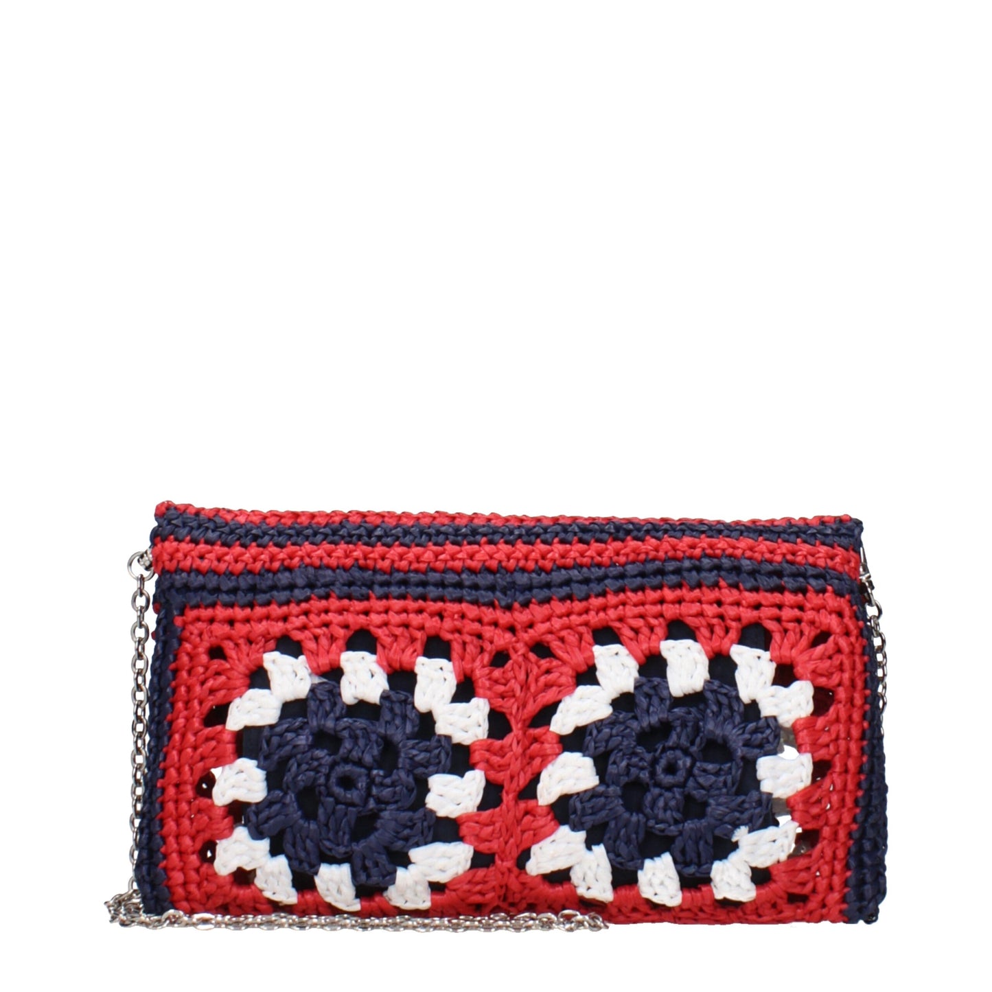 Miu Miu Multicolor Raffia Clutch Taschen