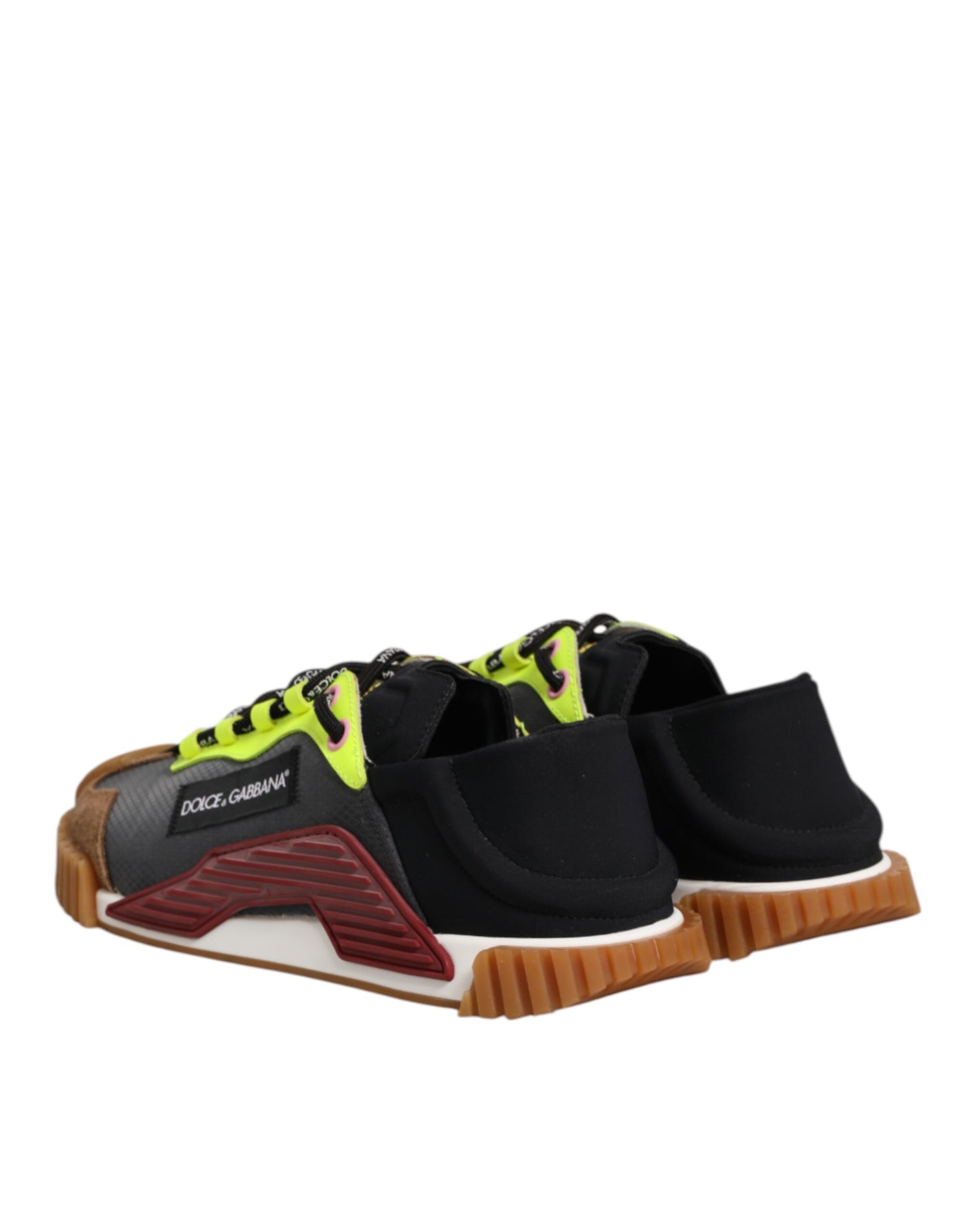 Dolce & Gabbana Multicolor Nylon Low Top NS1 Turnschuhe Schuhe