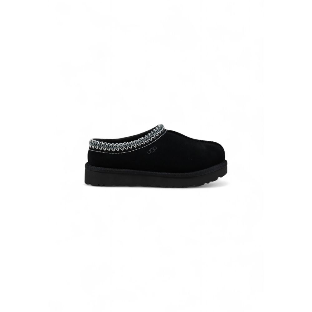 UGG Schwarzer Wildleder-Slipper