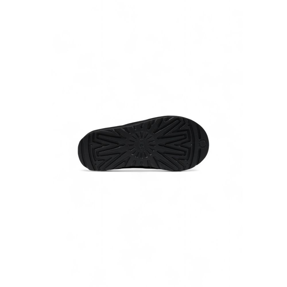 UGG Schwarzer Wildleder-Slipper