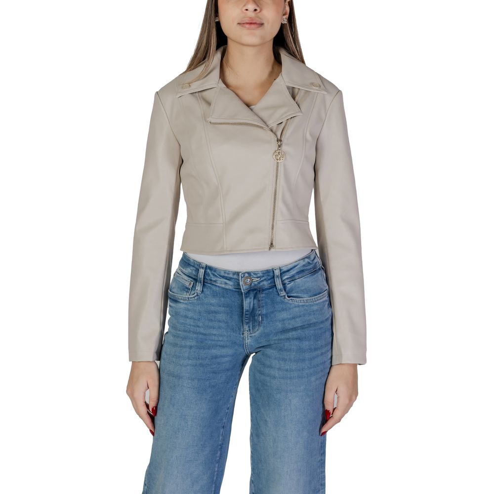 Guess Beige Polyethylen-Jacken &