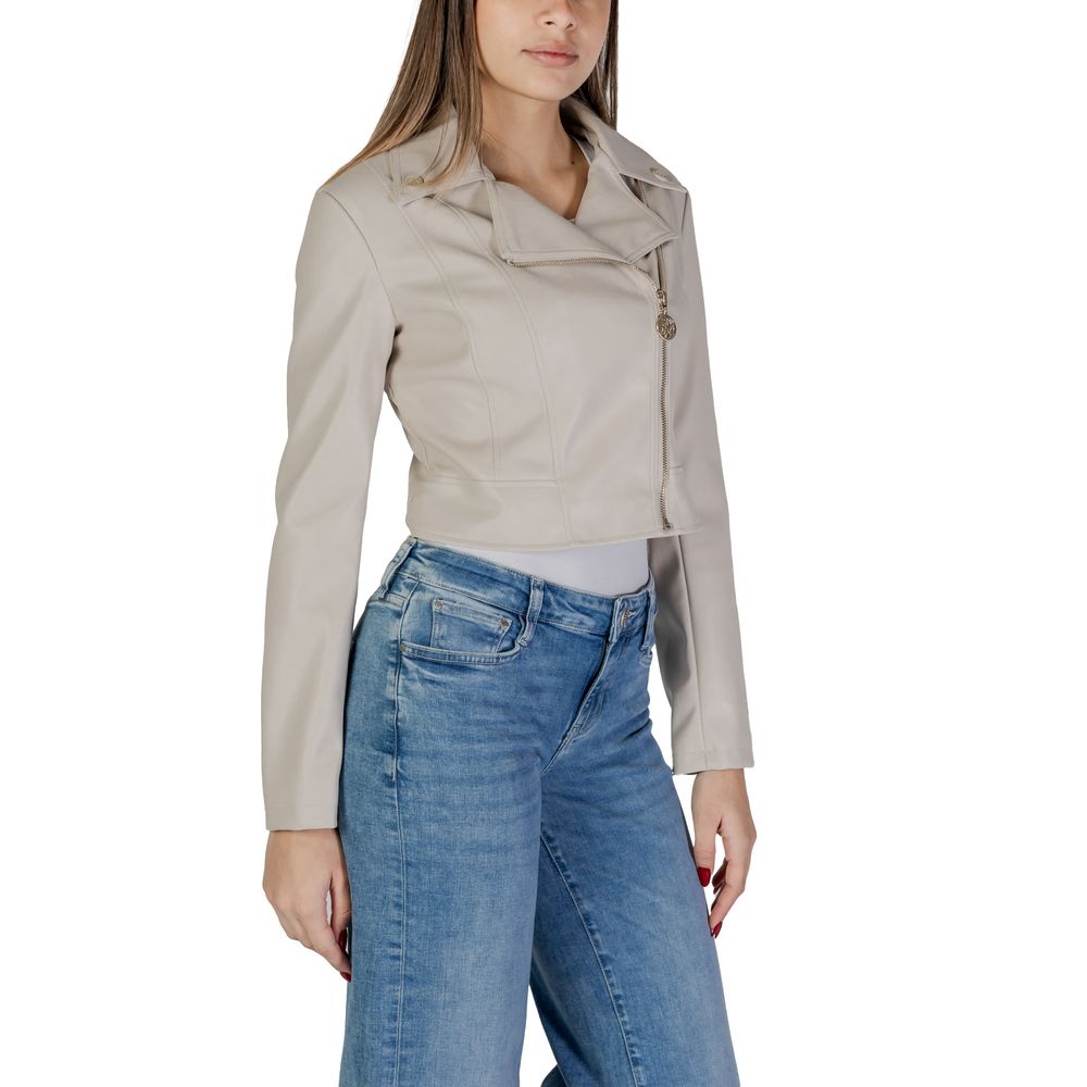Guess Beige Polyethylen-Jacken &