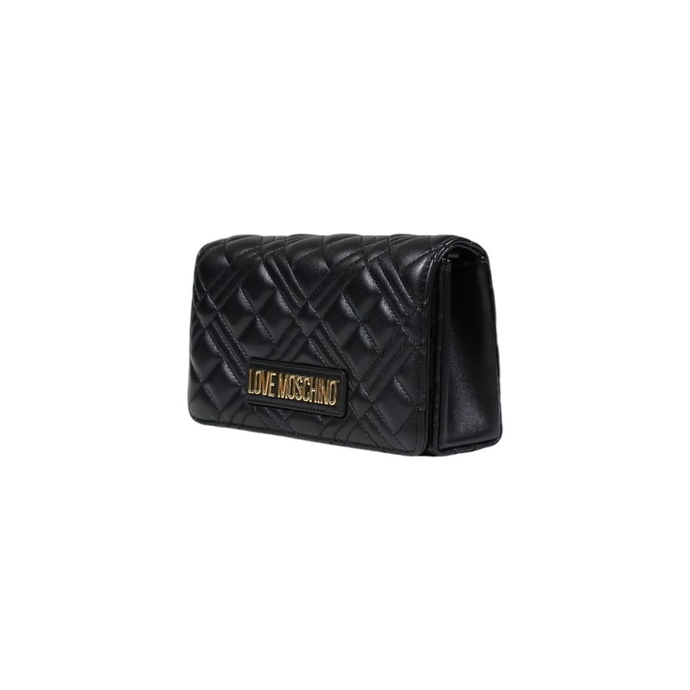 Love Moschino Schwarze Polyethylen-Handtasche