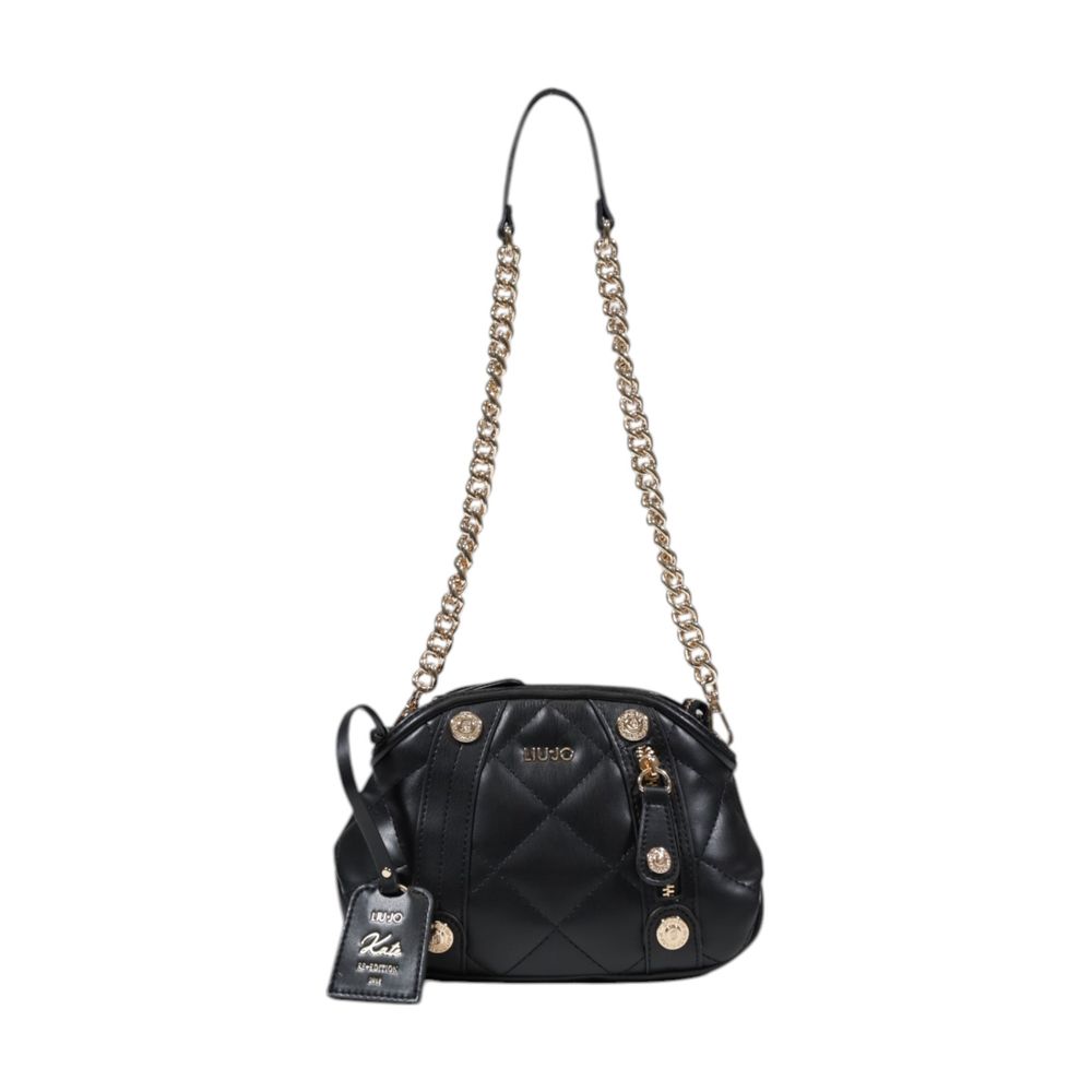 Liu Jo Schwarze Polyethylen-Handtasche