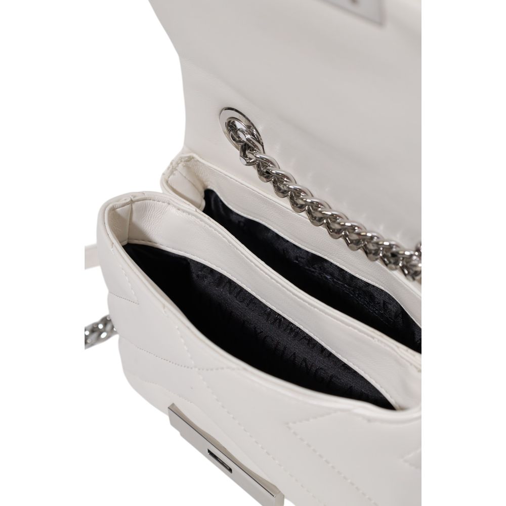 Armani Exchange Weiße Polyester-Handtasche