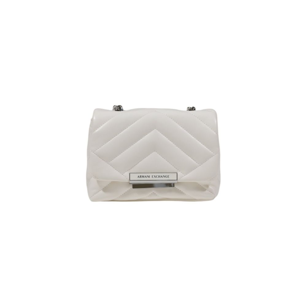 Armani Exchange Weiße Polyester-Handtasche