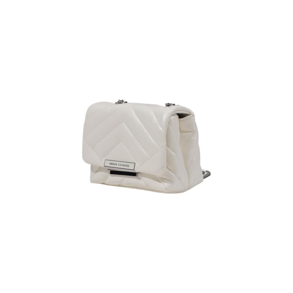 Armani Exchange Weiße Polyester-Handtasche