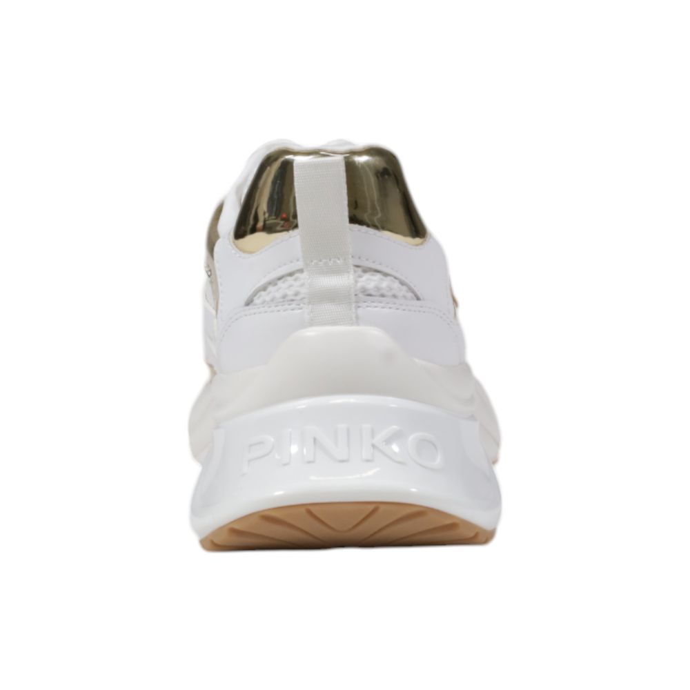 PINKO Weißes Leder Sneaker