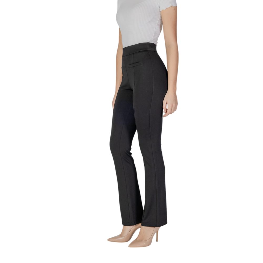 Street One Schwarze Viskose-Skinny-Hose