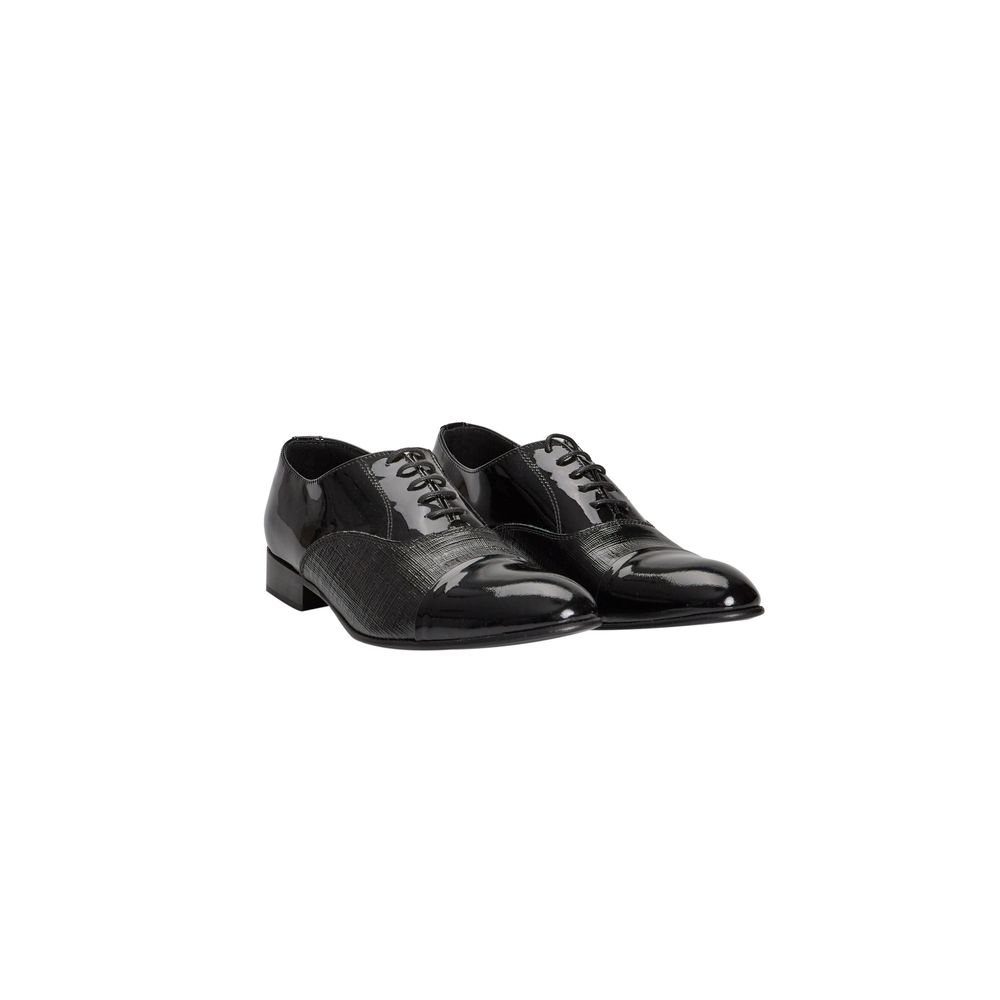 Roberto Pepe Luxury Loafer aus schwarzem Kalbsleder