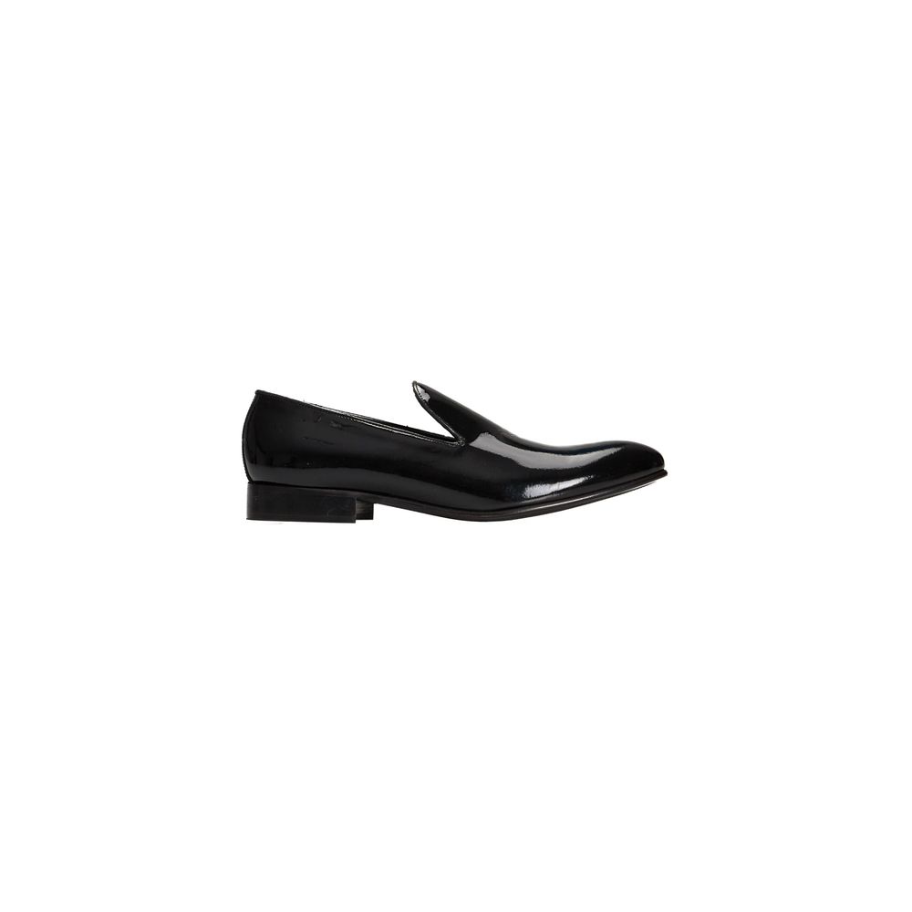 Roberto Pepe Luxury Loafer aus schwarzem Kalbsleder