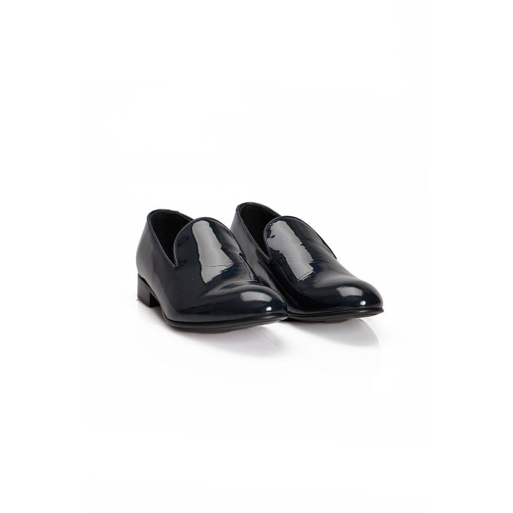 Roberto Pepe Luxury Loafer aus blauem Kalbsleder