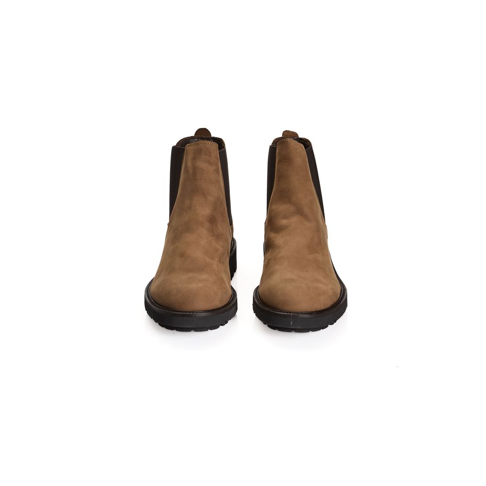 Roberto Pepe Luxury Stiefel aus braunem Kalbsleder