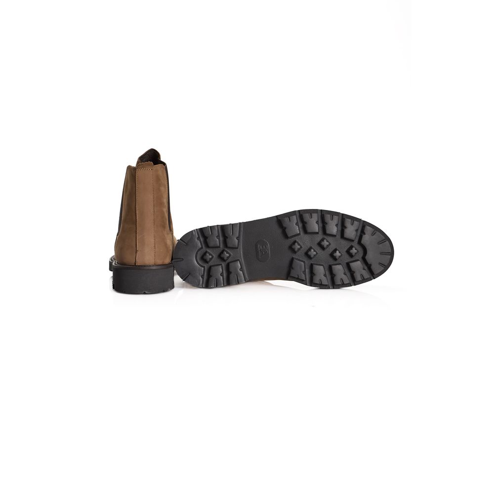 Roberto Pepe Luxury Stiefel aus braunem Kalbsleder